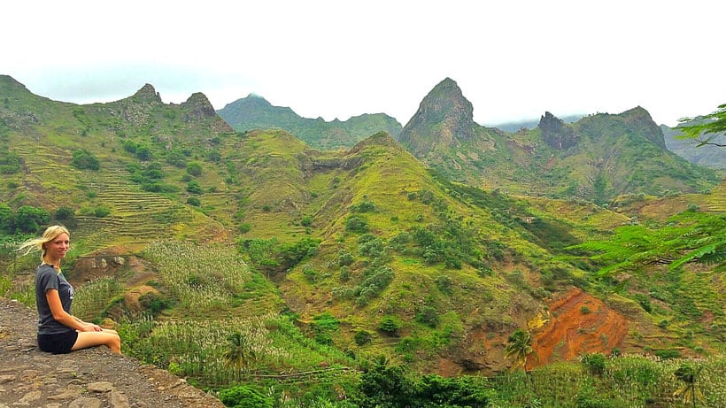 hiking trails in the lush Santo Antão